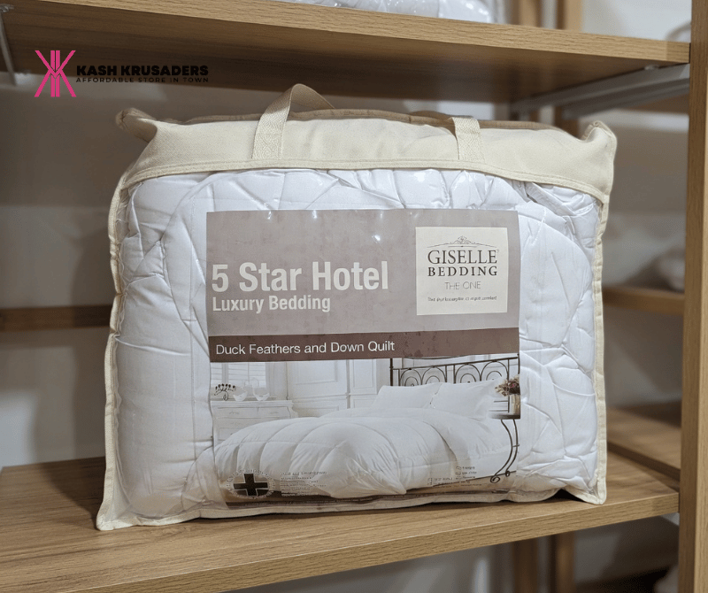 5star Hotel GISELLE bedding -Duck feather and down Quilt King Size